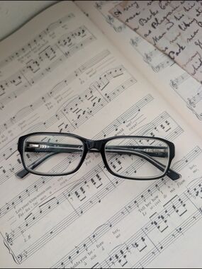Ray Ban Classic Rectangular Black Reading Glasses